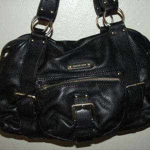Authentic Michael kors leather handbag